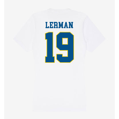 Delaware - Flag Football : Sam Lerman - Women's V-Neck T-Shirt-1