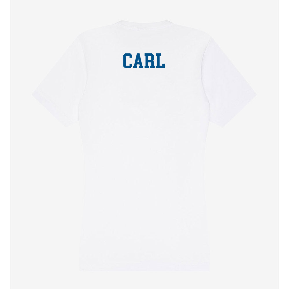 Delaware - Figure Skating : Emily Carl - Women's V-Neck T-Shirt-1