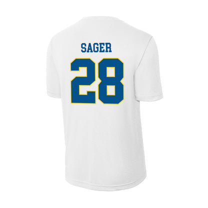 Delaware - Men's D2 Ice Hockey : Chris Sager - Activewear T-Shirt-1