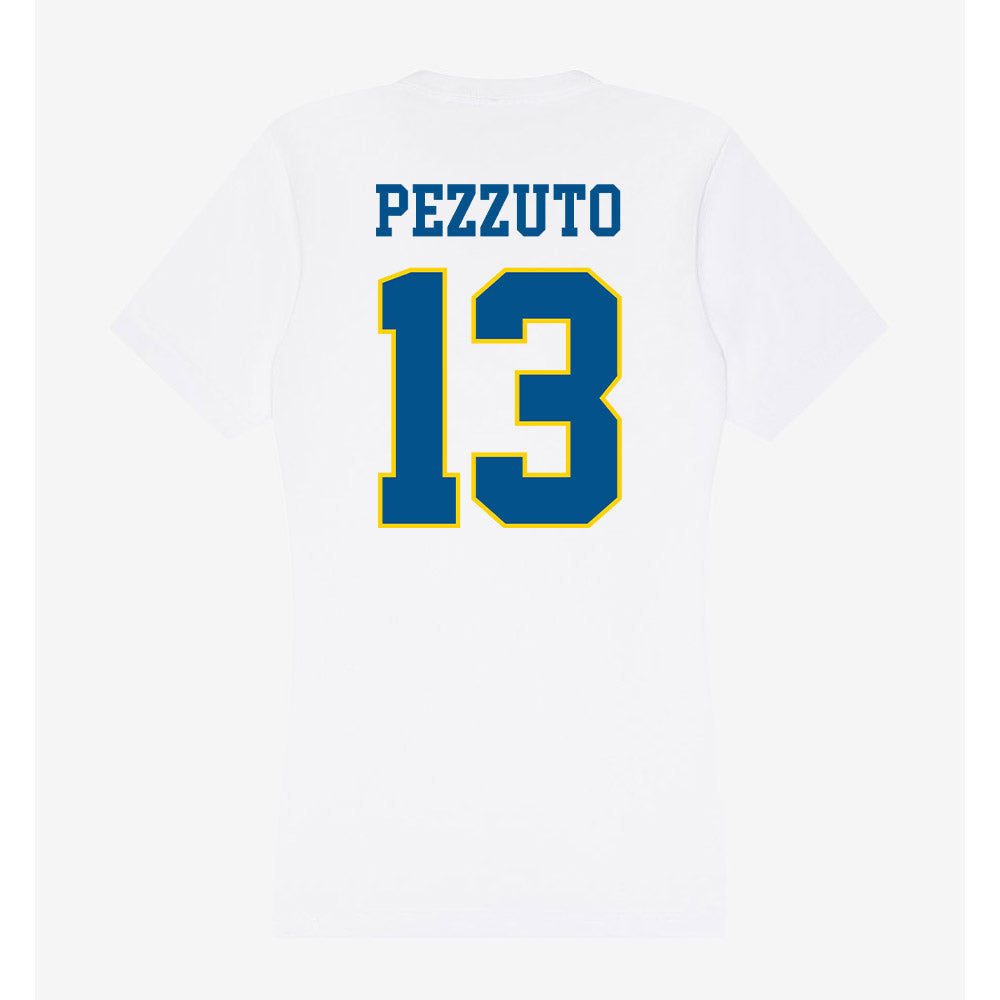 Delaware - Women's Rugby : Angelina Pezzuto - Women's V-Neck T-Shirt-1