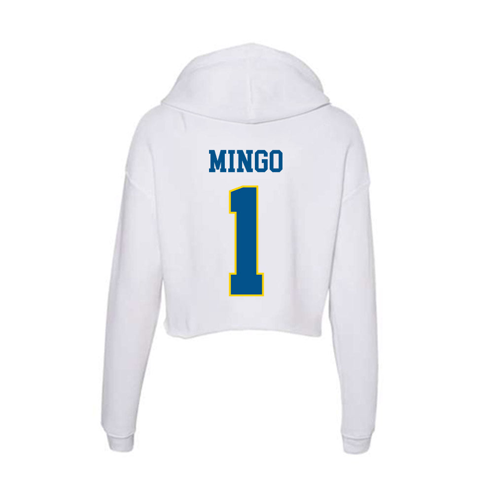 Delaware - Women's Rugby : Charlie Mingo - Women's Crop Fleece Hoodie-1