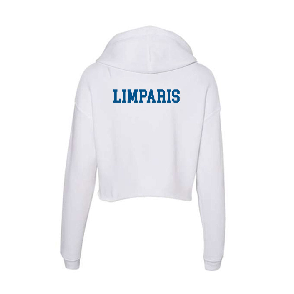 Delaware - Crew : Zaid Limparis - Women's Crop Fleece Hooded Sweatshirt-1