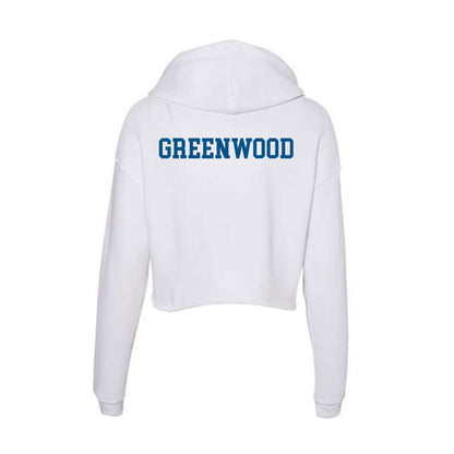 Delaware - Figure Skating : Marisa Greenwood - Women's Crop Fleece Hoodie-1