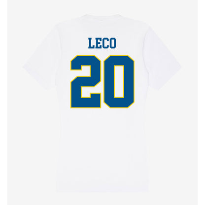 Delaware - Women's Rugby : Emily Leco - Women's V-Neck T-Shirt-1