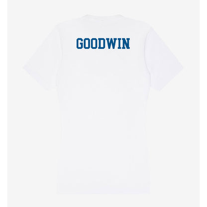 Delaware - Synchronized Skating : Geneva Goodwin - Women's V-Neck T-Shirt-1