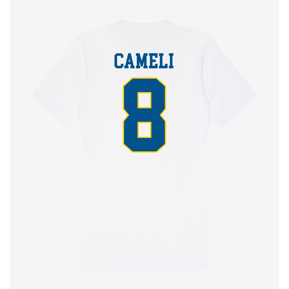Delaware - Women's Rugby : Lilly Cameli - Women's V-Neck T-Shirt-1