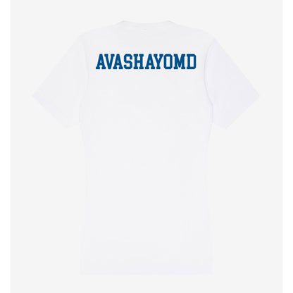 Delaware - Wrestling : Max Avashayomd - Women's V-Neck T-Shirt-1