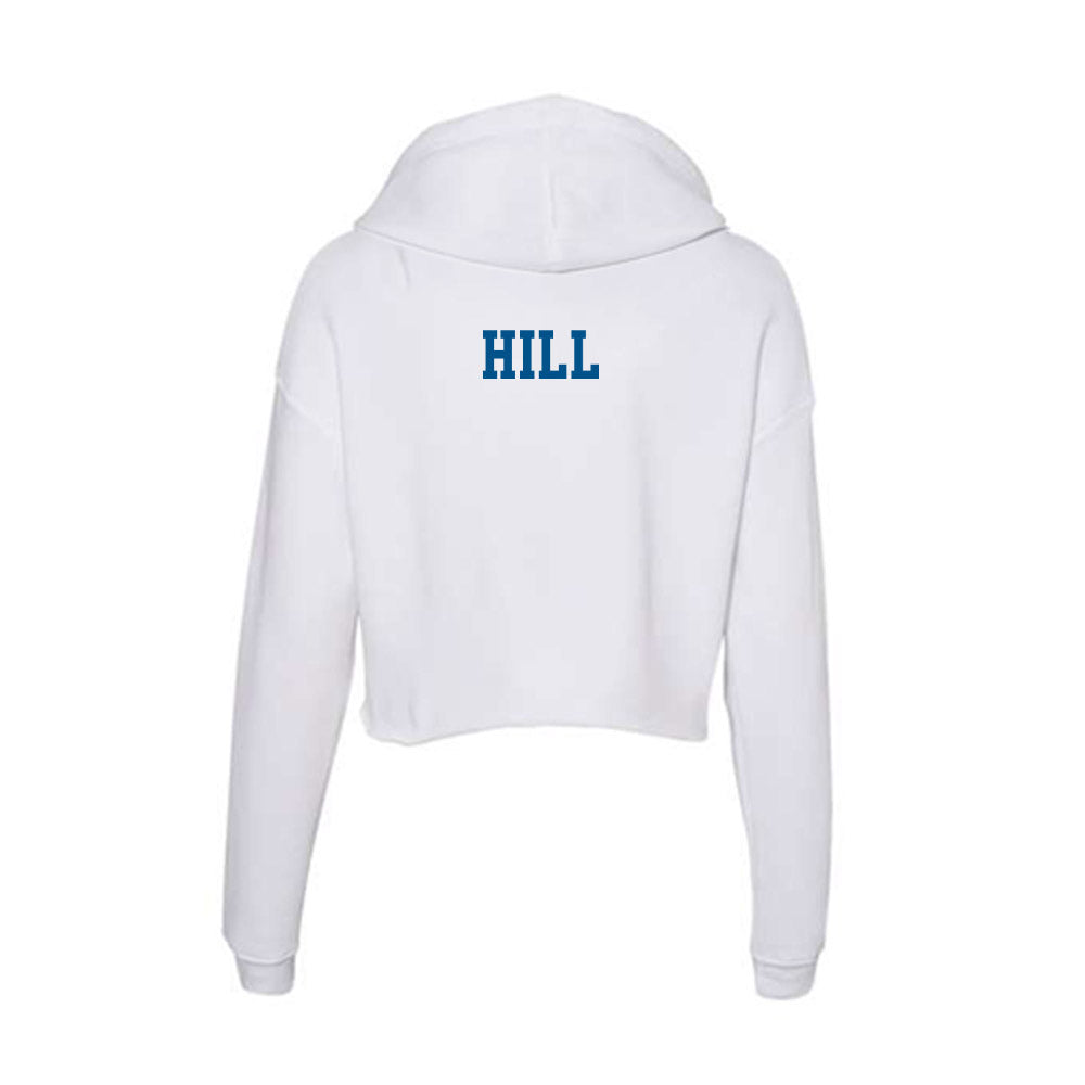 Delaware - Synchronized Skating : Karyn Hill - Women's Crop Fleece Hoodie-1