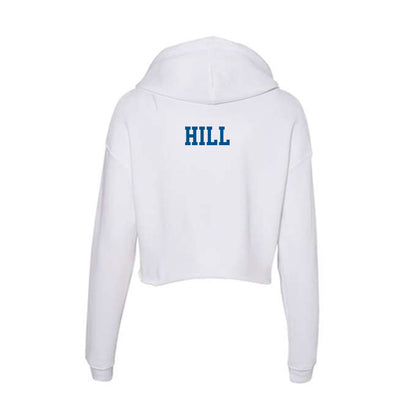 Delaware - Synchronized Skating : Karyn Hill - Women's Crop Fleece Hoodie-1