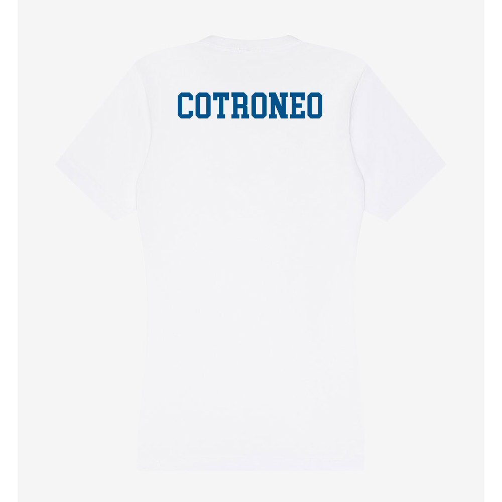Delaware - Figure Skating : Ashley Cotroneo - Women's V-Neck T-Shirt-1