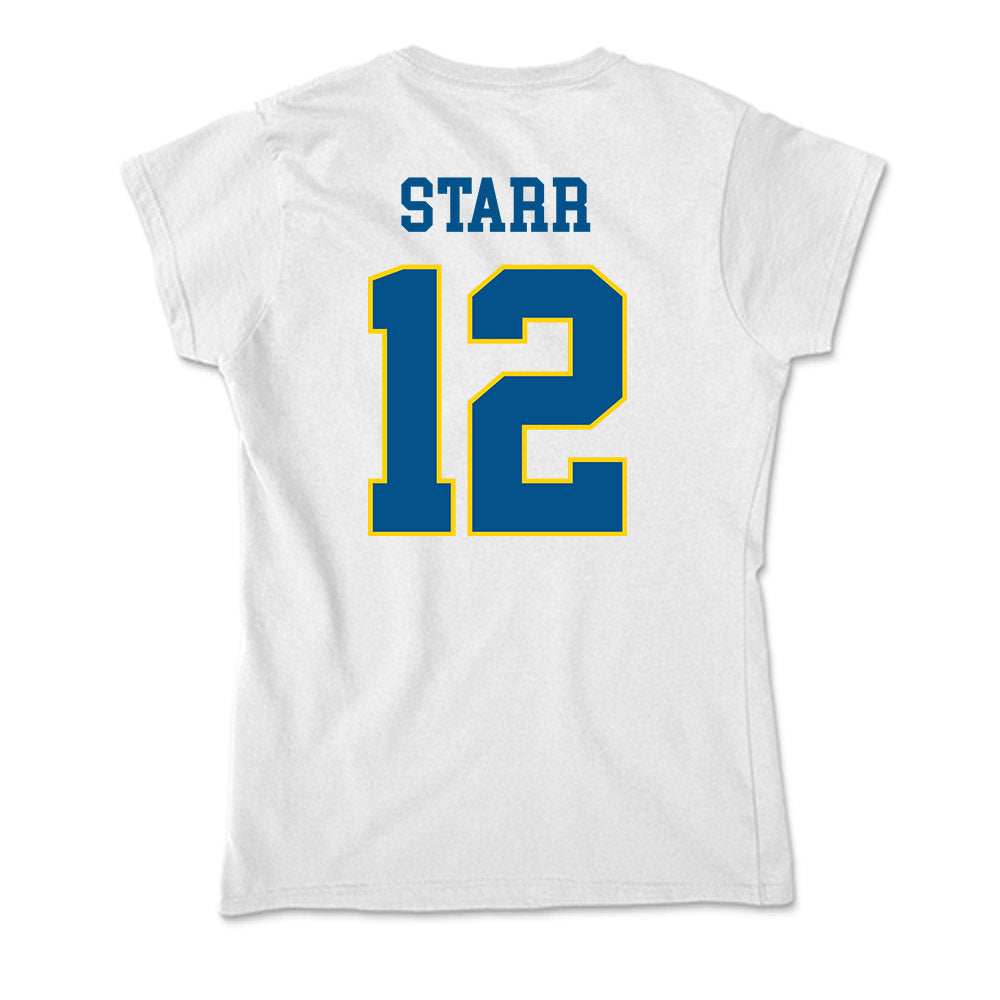 Delaware - Men's D2 Ice Hockey : Aidan Starr - Soft Style Women’s T-Shirt-1