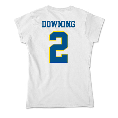 Delaware - Women's Ice Hockey : Shaw Downing - Soft Style Women’s T-Shirt-1
