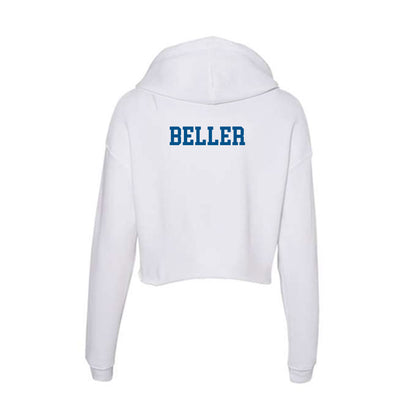 Delaware - Figure Skating : Lexi Beller - Women's Crop Fleece Hoodie-1