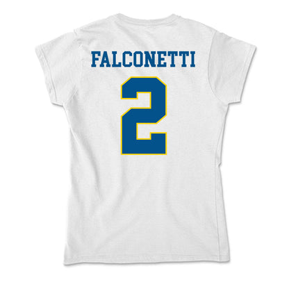 Delaware - Women's Rugby : Payton Falconetti - Soft Style Women’s T-Shirt-1