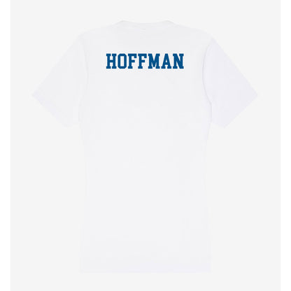 Delaware - Wrestling : Emilio Hoffman - Women's V-Neck T-Shirt-1