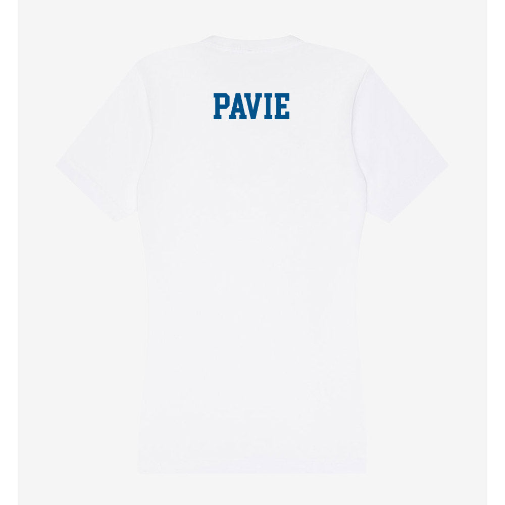 Delaware - Figure Skating : Louise Pavie - Women's V-Neck T-Shirt-1