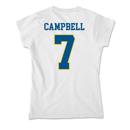 Delaware - Flag Football : Amara Campbell - Soft Style Women’s T-Shirt-1