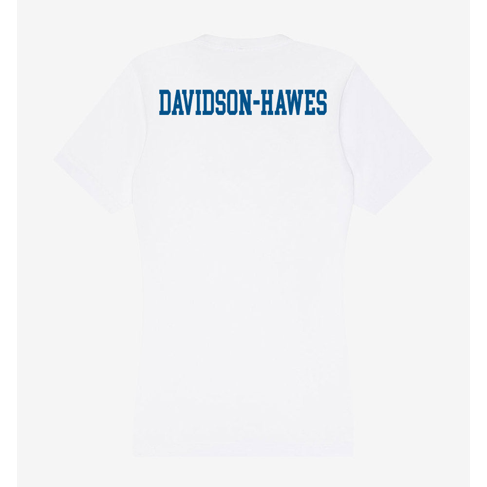 Delaware - Figure Skating : Zoe Davidson-Hawes - Women's V-Neck T-Shirt-1