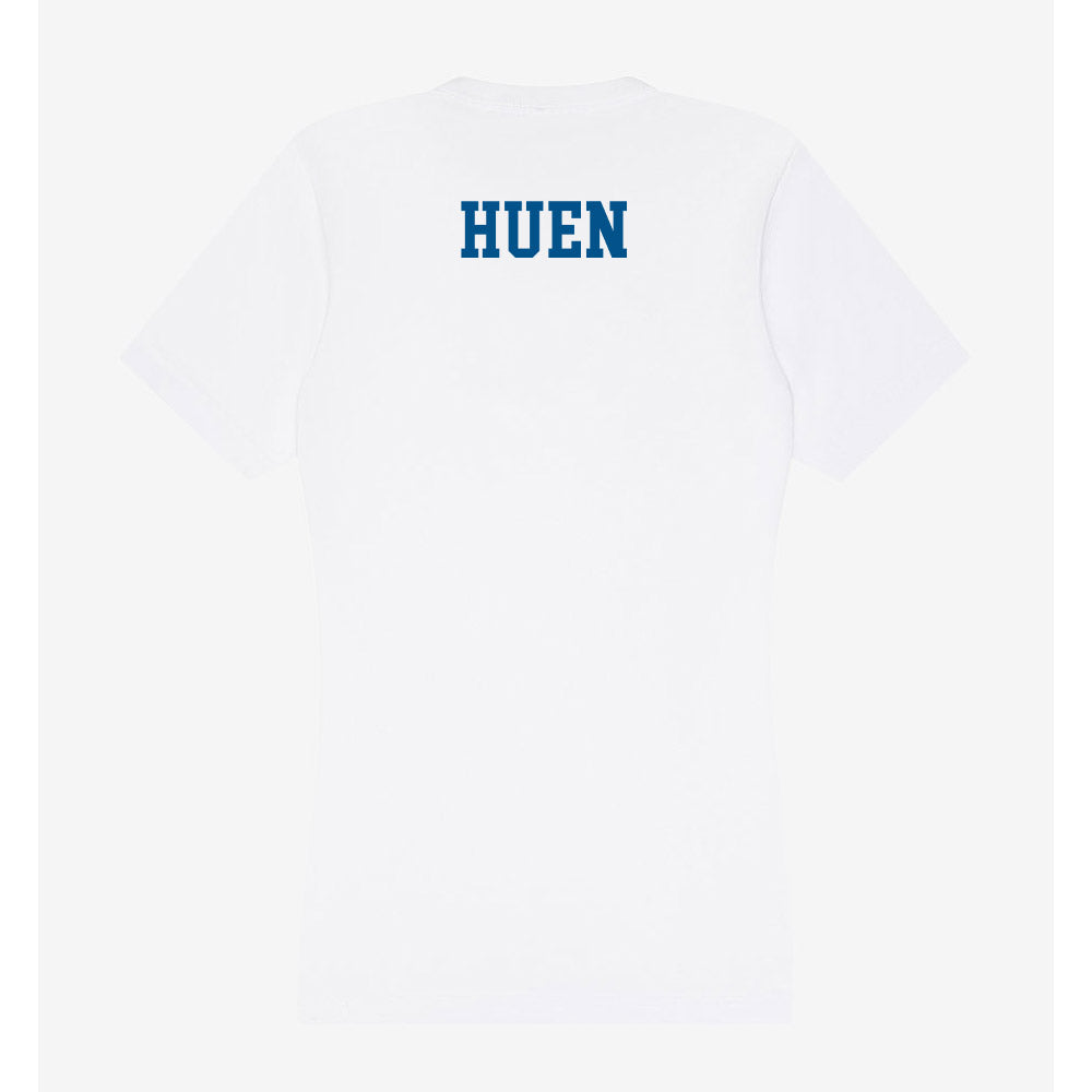 Delaware - Synchronized Skating : Lexie Huen - Women's V-Neck T-Shirt-1