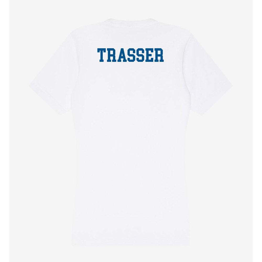 Delaware - Figure Skating : Taylor Trasser - Women's V-Neck T-Shirt-1