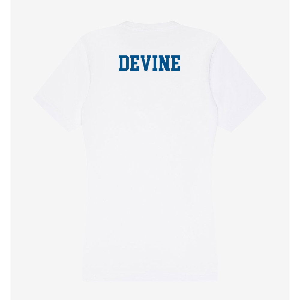 Delaware - Figure Skating : Jillian Devine - Women's V-Neck T-Shirt-1