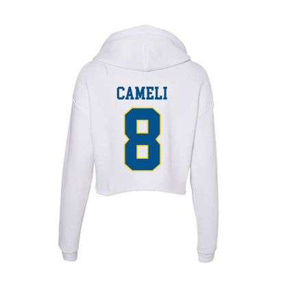 Delaware - Women's Rugby : Lilly Cameli - Women's Crop Fleece Hoodie-1