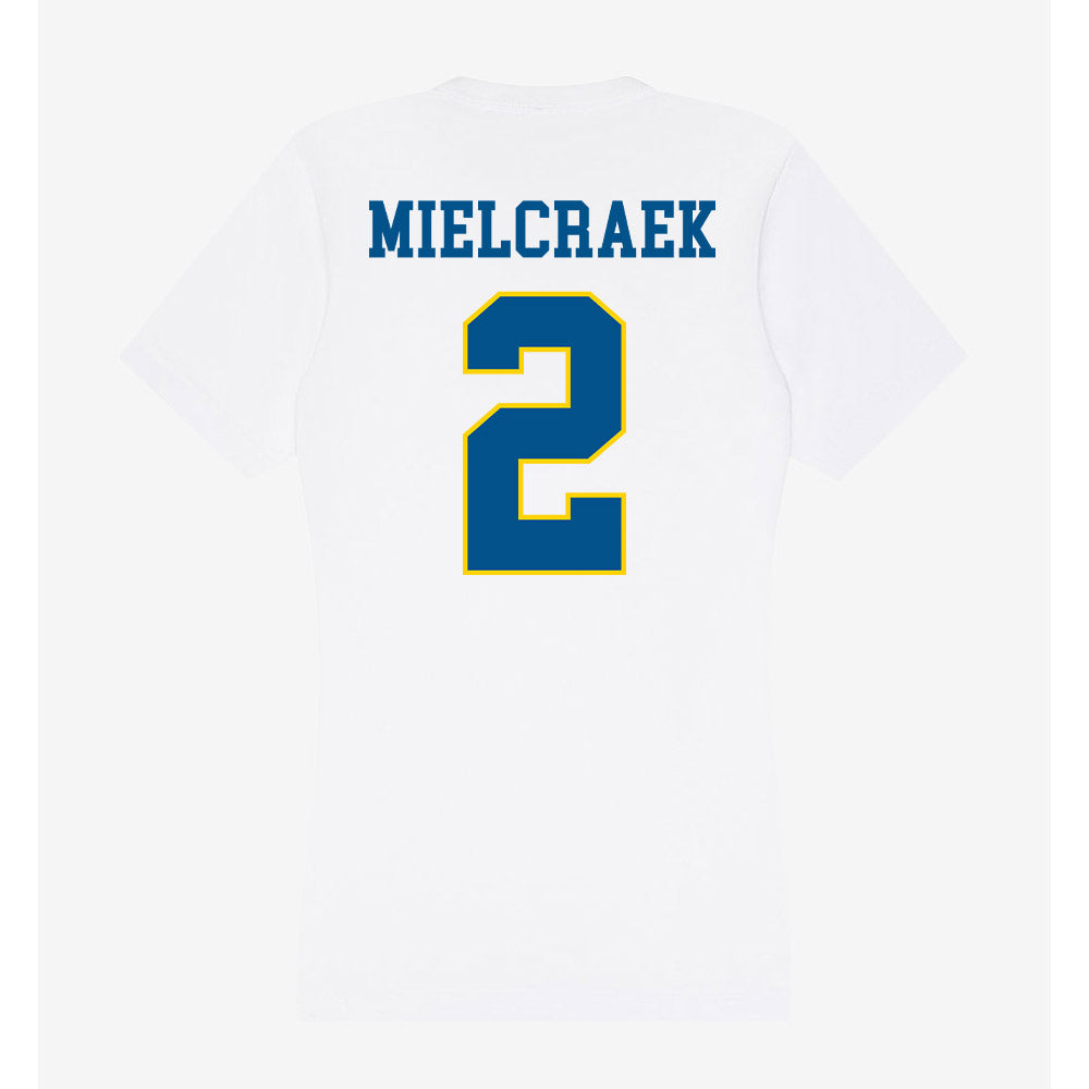 Delaware - Men's D2 Ice Hockey : Cj Mielcraek - Women's V-Neck T-Shirt-1