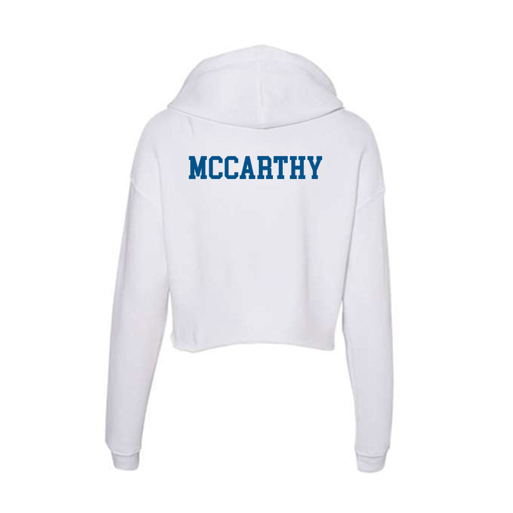 Delaware - Women's Rugby : Andi McCarthy - Women's Crop Fleece Hoodie-1
