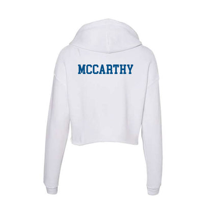 Delaware - Women's Rugby : Andi McCarthy - Women's Crop Fleece Hoodie-1