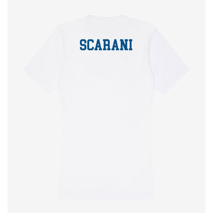 Delaware - Wrestling : Dylan Scarani - Women's V-Neck T-Shirt-1