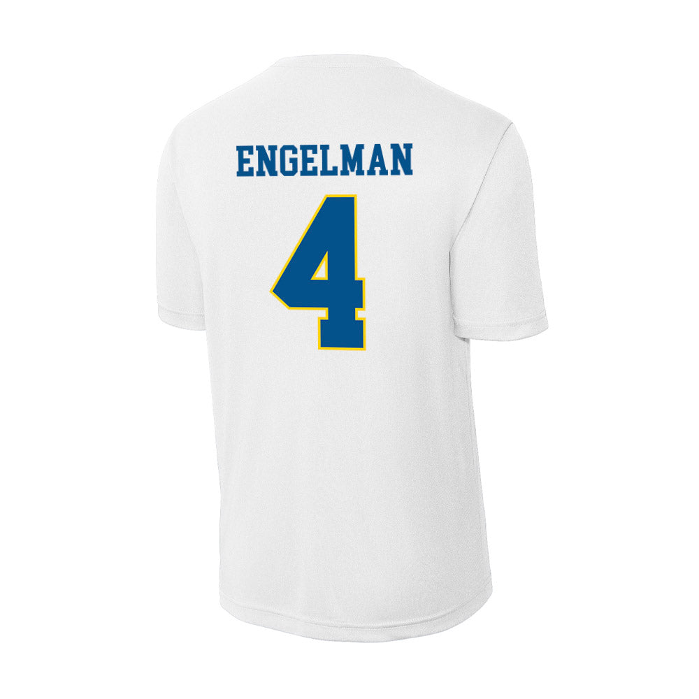 Delaware - Men's D2 Ice Hockey : Joey Engelman - Activewear T-Shirt-1