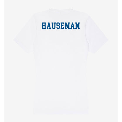 Delaware - Wrestling : Brady Hauseman - Women's V-Neck T-Shirt-1