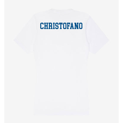 Delaware - Figure Skating : Melina Christofano - Women's V-Neck T-Shirt-1