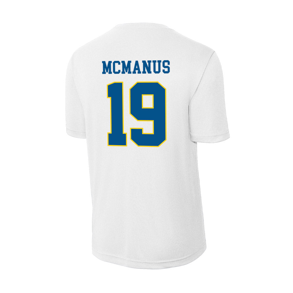 Delaware - Men's D2 Ice Hockey : Owen McManus - Activewear T-Shirt-1