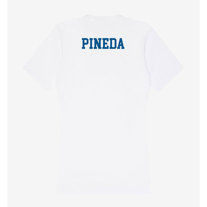 Delaware - Wrestling : Luz Pineda - Women's V-Neck T-Shirt-1
