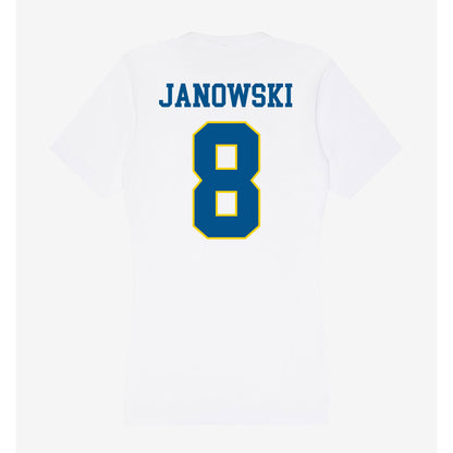 Delaware - Women's Ice Hockey : Julia Janowski - Women's V-Neck T-Shirt-1