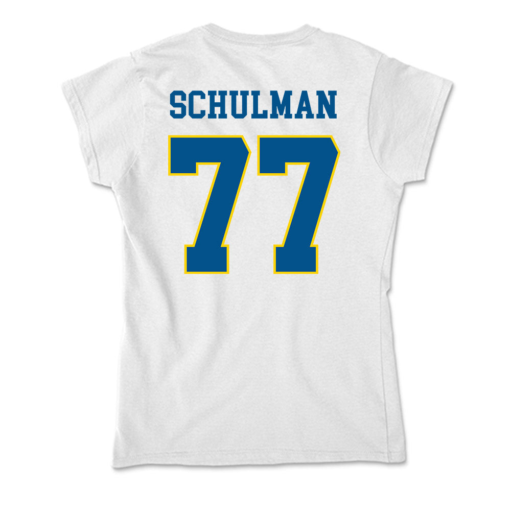 Delaware - Women's Ice Hockey : Taylor Schulman - Soft Style Women’s T-Shirt-1