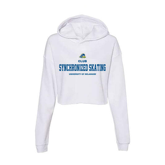 Delaware - Synchronized Skating : Scarlett Southerland - Women's Crop Fleece Hoodie-0
