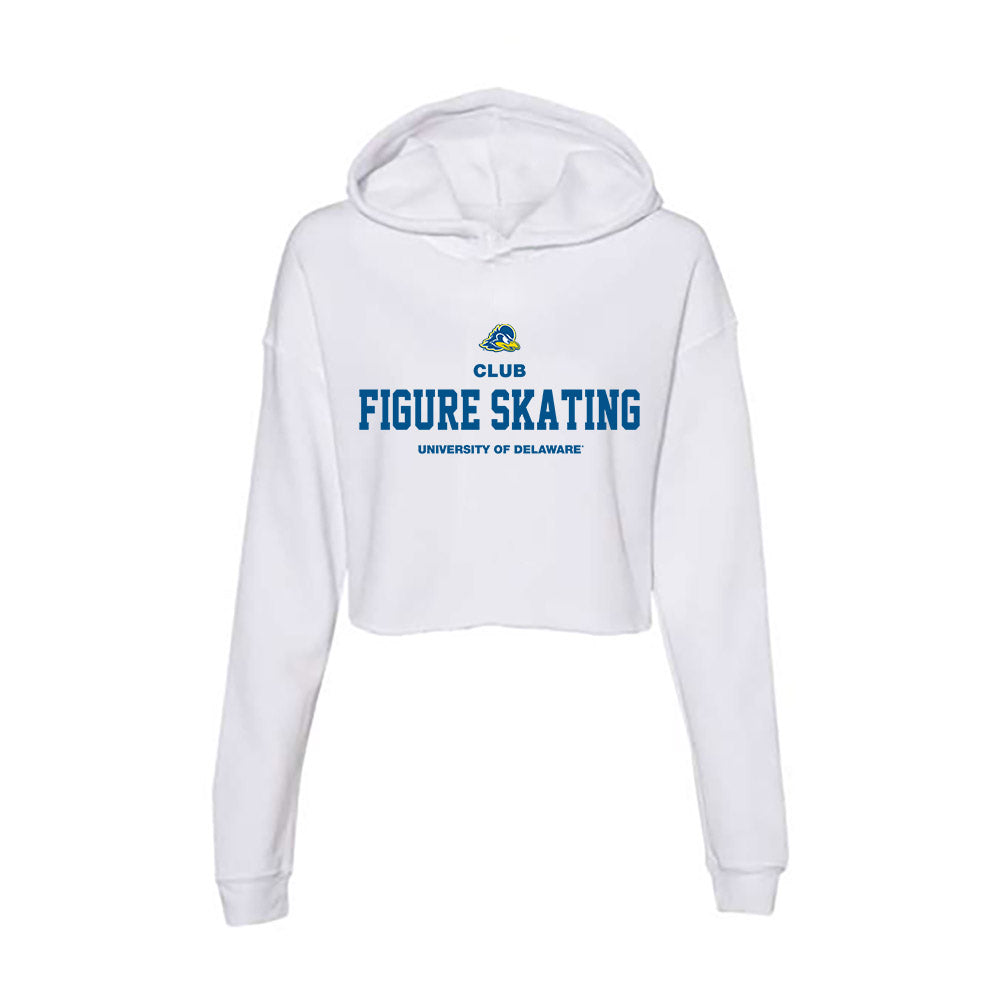 Delaware - Figure Skating : Ashley Cotroneo - Women's Crop Fleece Hoodie-0