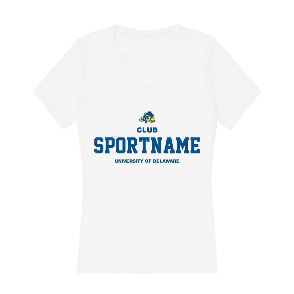 Delaware - Wrestling : Mark Marsigliand - Women's V-Neck T-Shirt-0