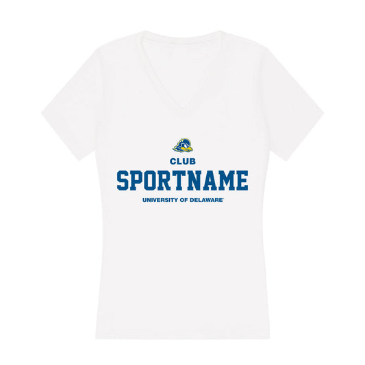 Delaware - Wrestling : Mark Marsigliand - Women's V-Neck T-Shirt-0