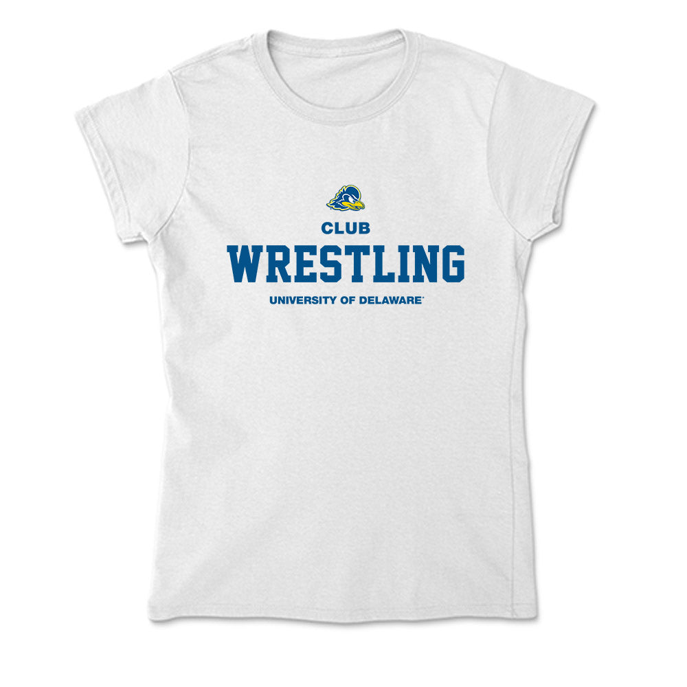 Delaware - Wrestling : Emilio Hoffman - Soft Style Women’s T-Shirt-0