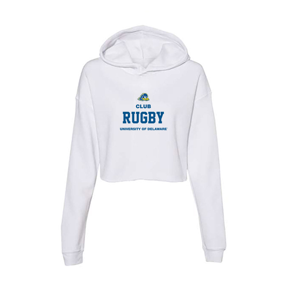 Delaware - Women's Rugby : Olivia Egan - Women's Crop Fleece Hoodie-0