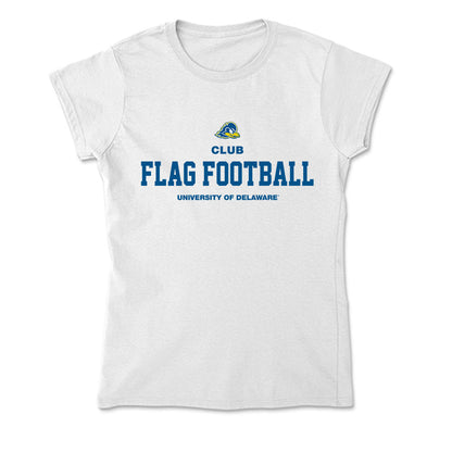 Delaware - Flag Football : Alysha Arora - Soft Style Women’s T-Shirt-0