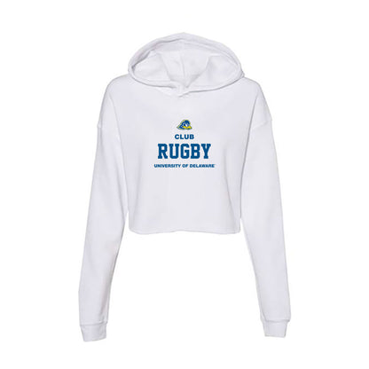 Delaware - Women's Rugby : Harper Payne - Women's Crop Fleece Hoodie-0